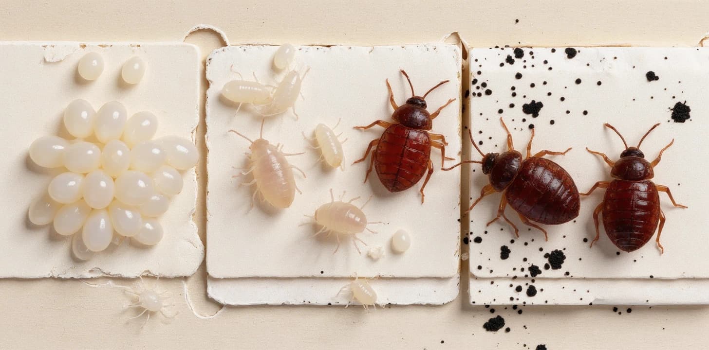 Cover Image for Bed Bugs: Life Cycle, Reproduction, and Hiding Spots